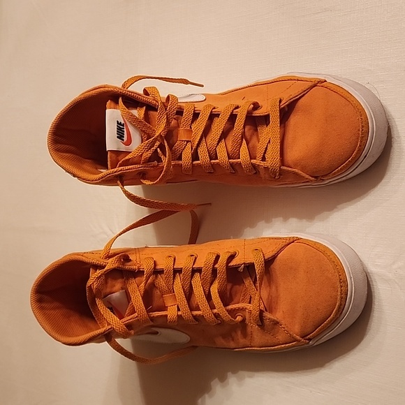 Nike Court Legacy Canvas Mid-Men Size 10-No Box-Used - Picture 1 of 4